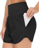 Women's High Waist Athletic Shorts 4 Inch Lined Quick Dry Running Gym Shorts