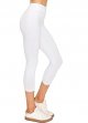 Cotton Spandex Basic Leggings Pants-Jersey Full/Capri Regular/Plus Size